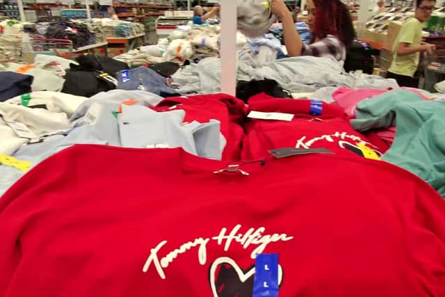 Tommy Hilfiger on sale at Costco.