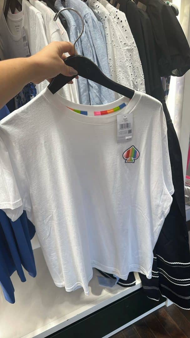 Kate Spade T-shirt with a bright print for $22.28 instead of $99 - from our shopping trips