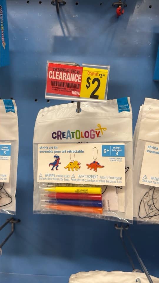 Kit infantil Creatology en liquidación a $2 en vez de $3.99