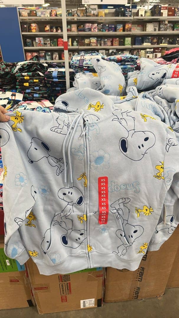Moletom do Snoopy por $8 em vez de $80 - das nossas idas às compras