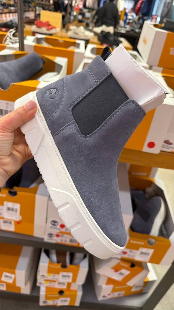 Botines grises Timberland a $12.50 en vez de $50 - de nuestros recorridos de compras