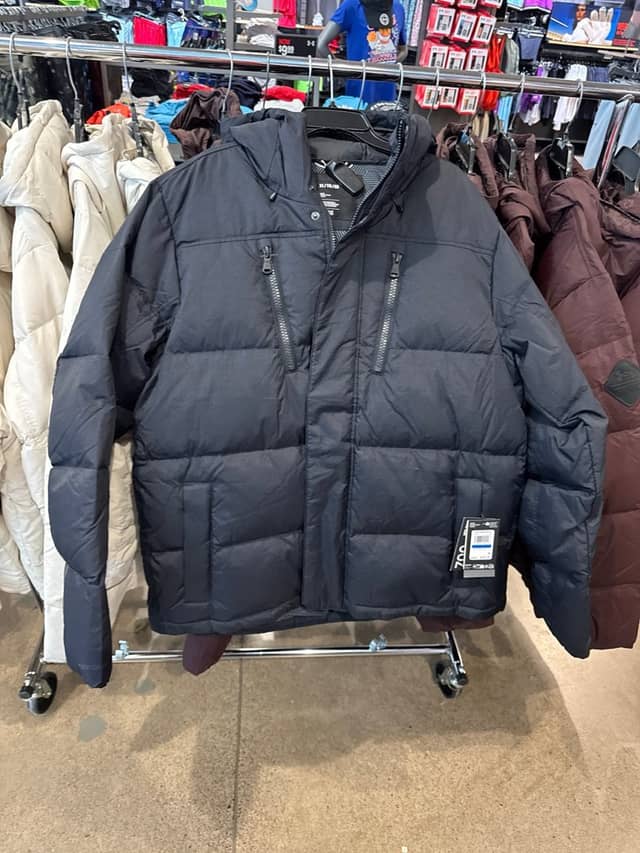 Under Armour down jacket for $30 instead of $120 - from our shopping trips