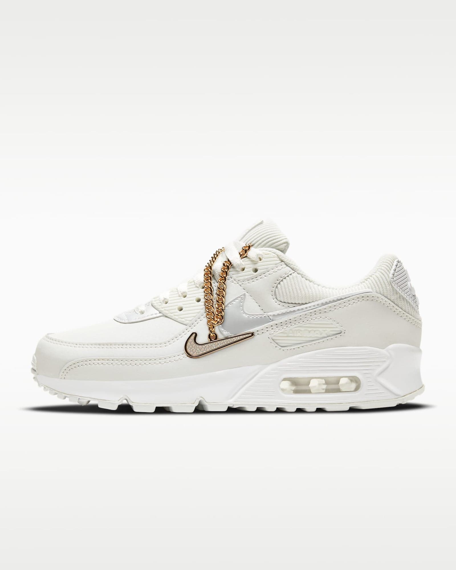 Air Max 90, белый со свекольным