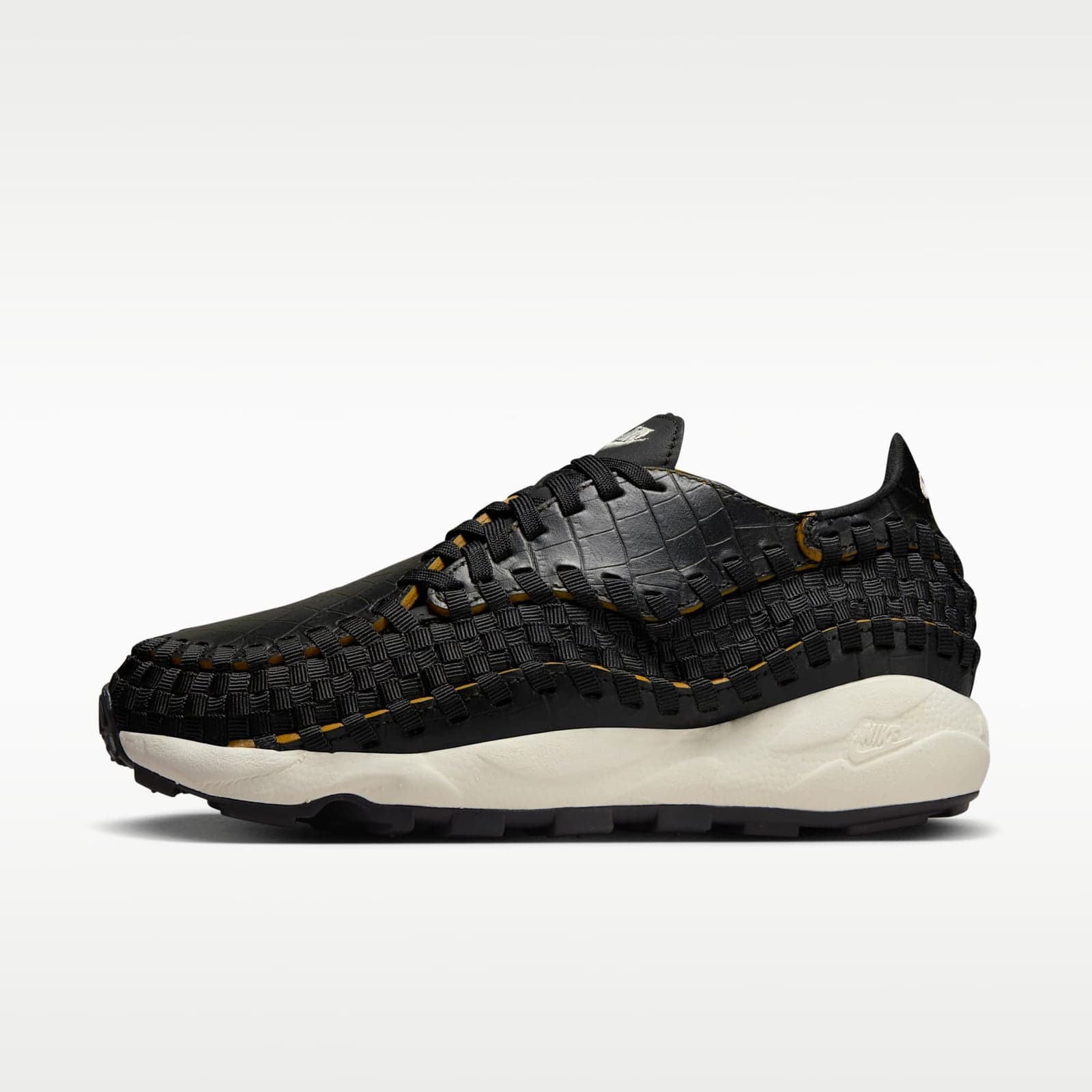 Air Footscape Woven PRM, чёрный с охрой