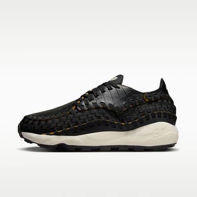Air Footscape Woven PRM, чёрный с охрой 1