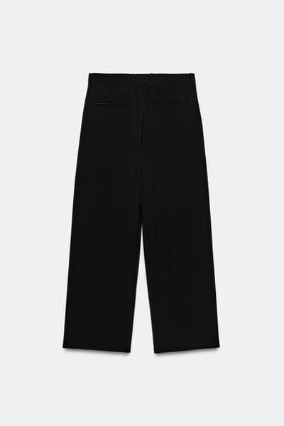 Широкие брюки из 100% шерсти ZW Collection 4