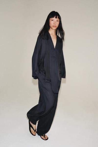 Струящиеся брюки со складками ZW Collection 1