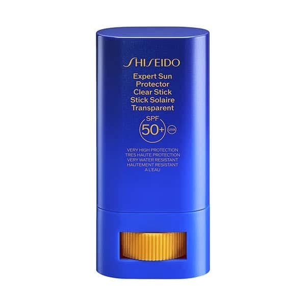 Shiseido — Прозрачный солнцезащитный стик SPF 50+