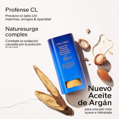 Shiseido — Прозрачный солнцезащитный стик SPF 50+ 3