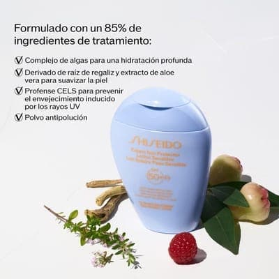 Shiseido — Солнцезащитный лосьон для чувствительной кожи SPF 50+ 3