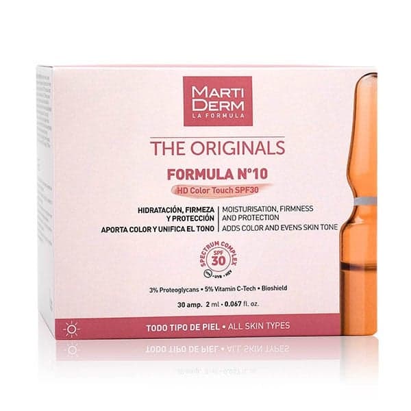 MartiDerm — Ампулы The Originals Формула №10 SPF 30