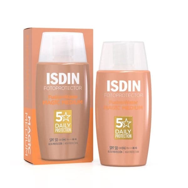 ISDIN — Солнцезащитный флюид с тоном Fusion Water Color SPF 50