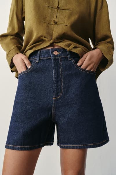 Джинсовые шорты Z1975 mom fit 3