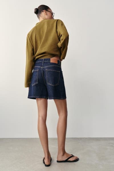 Джинсовые шорты Z1975 mom fit 5