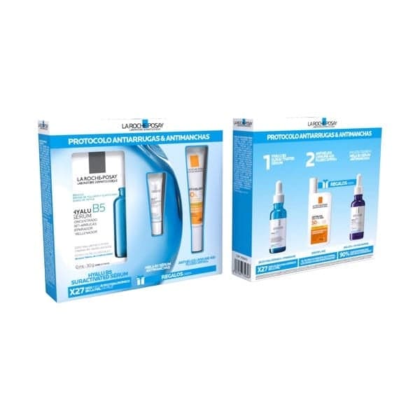 La Roche-Posay — набор: сыворотка Hyalu B5 и UVMune 400