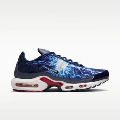 Air Max Plus «Eclair Lightning», тёмно-синие с красным 3