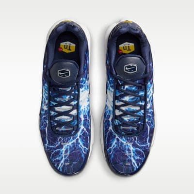 Air Max Plus «Eclair Lightning», тёмно-синие с красным 4