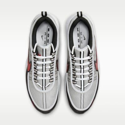 Air Zoom Spiridon SP, серебристые с красным 4