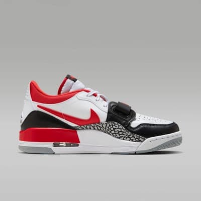 Air Jordan Legacy 312 Low, белые с красным 3