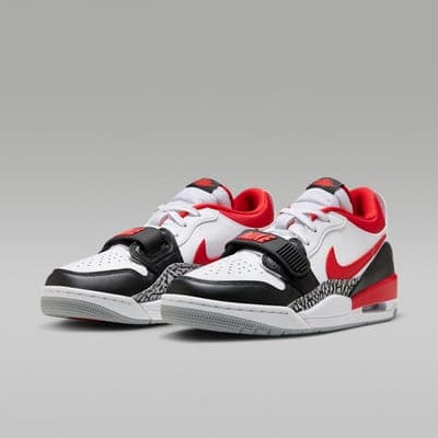 Air Jordan Legacy 312 Low, белые с красным 5