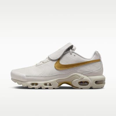 Air Max Plus Tiempo, молочные с золотом 1