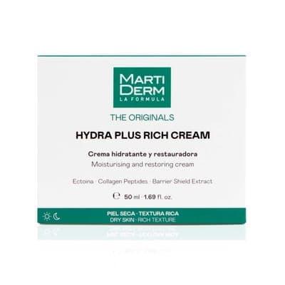 MartiDerm — Hydra Plus, насыщенный увлажняющий крем для сухой кожи 4