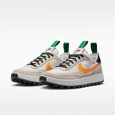 NikeCraft General Purpose Shoe «Bricolage» by Tom Sachs, белые с зелёным 5