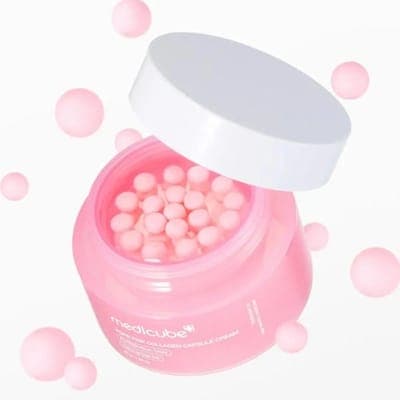 Medicube — крем-маска Capsule PDRN Pink Collagen 4