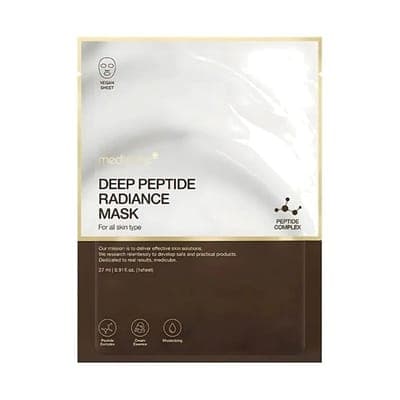 Тканевая маска с пептидами Medicube Deep Peptide Radiance 1