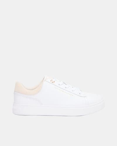 Белые кеды на суле cupsole 1