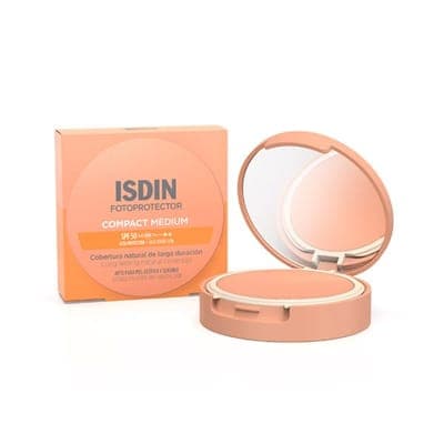 ISDIN — компактная пудра с защитой SPF 50 2