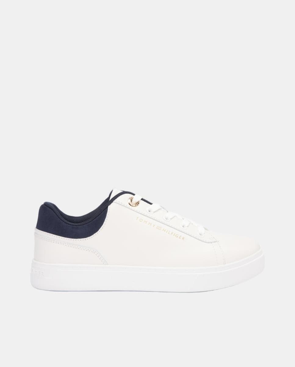 Белые кеды на подошве cupsole