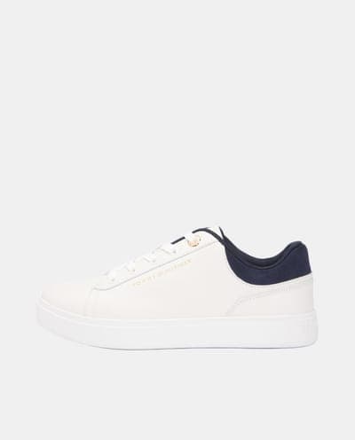Белые кеды на подошве cupsole 2