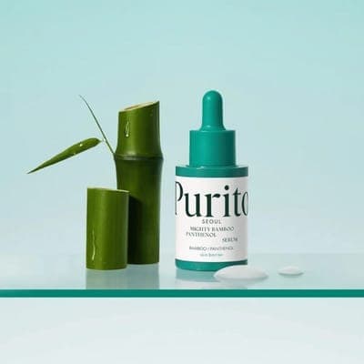 PURITO Сыворотка с пантенолом 13% и экстрактом бамбука 2