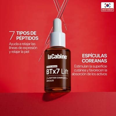 laCabine Сыворотка BTx7 Lift с пептидами и спикулами 4