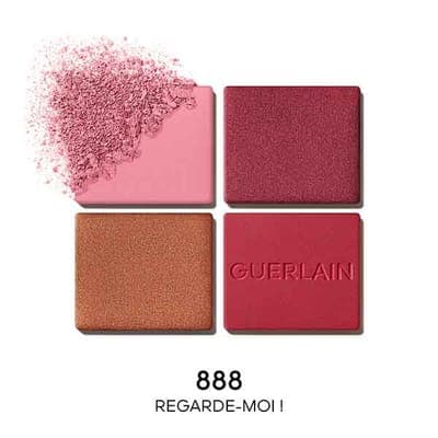Палетка теней Ombres G 888 Regarde-Moi, 4 оттенка 3