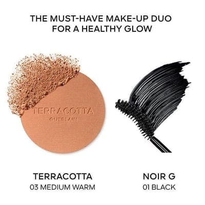 Набор: бронзер Terracotta 03 Medium Warm и тушь Noir G 2