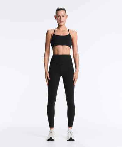 Спортивный топ Comfortlux лёгкой поддержки на регулируемых бретелях, чёрный 4