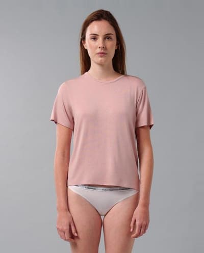 Пижамная футболка Ultra Soft Modal, розовая 1