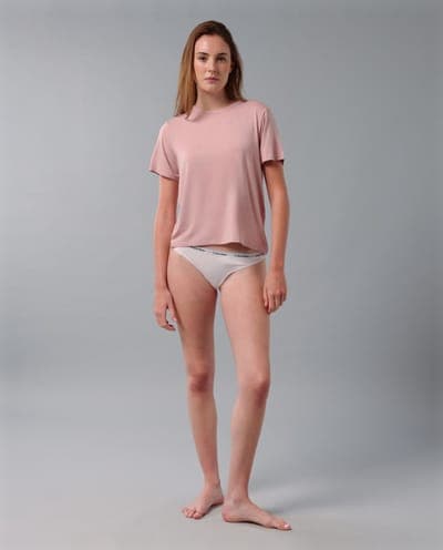 Пижамная футболка Ultra Soft Modal, розовая 2