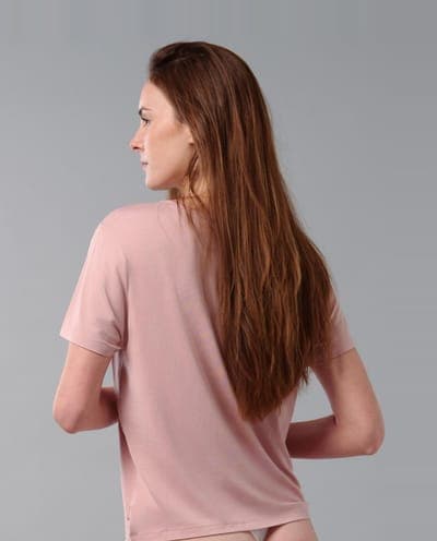 Пижамная футболка Ultra Soft Modal, розовая 4