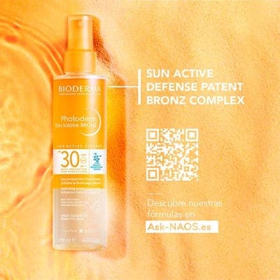 Двухфазная солнцезащитная вода SPF 30 для загара, 200 мл 4