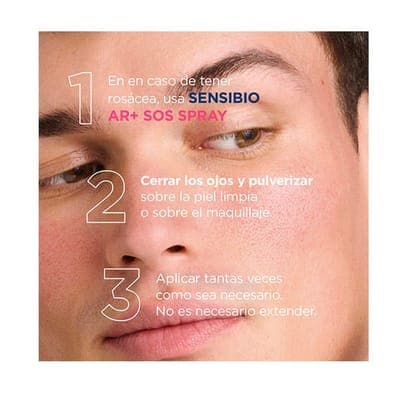 Успокаивающий спрей от покраснений Sensibio AR+ SOS 3