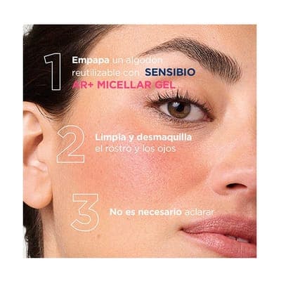 Мицеллярный гель для умывания Sensibio AR+ для кожи со склонностью к покраснениям, 250 мл 4
