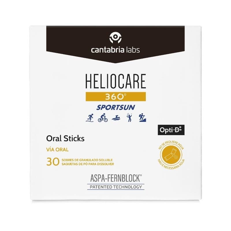 Heliocare Sportsun 360º — солнцезащитные стики для приёма внутрь