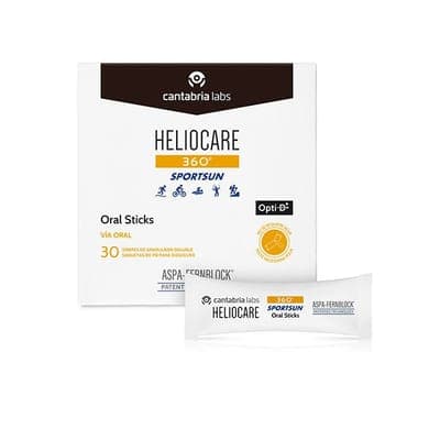 Heliocare Sportsun 360º — солнцезащитные стики для приёма внутрь 2