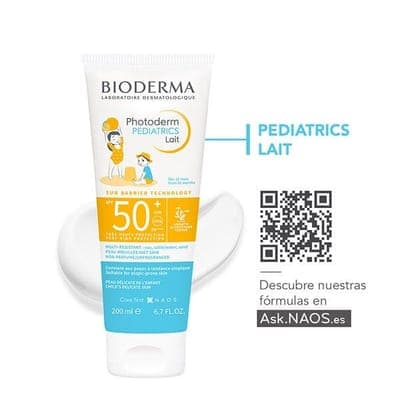 Детское солнцезащитное молочко Photoderm Pediatrics SPF50+ 5