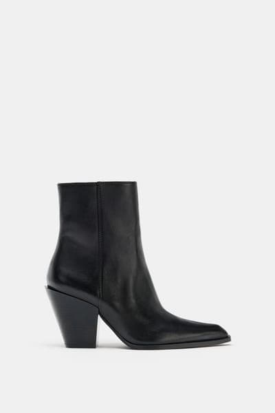 Zara — Казаки, кожа 3