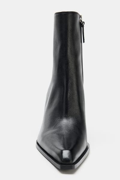 Zara — Казаки, кожа 5