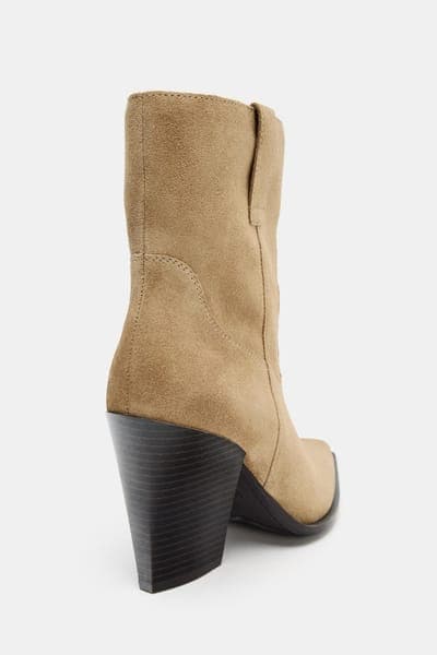 Zara — Казаки, замша 5